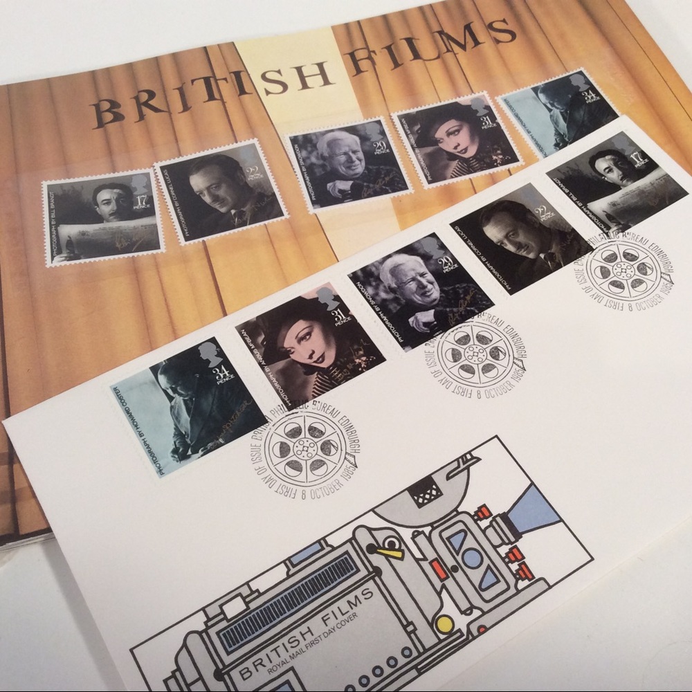 British Films 150 Anniversary Commemorative Stamps